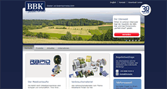 Desktop Screenshot of bbk-gmbh.de